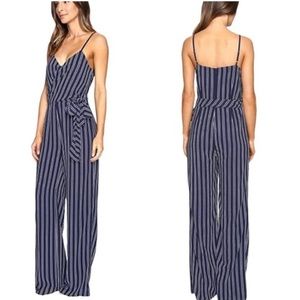 MICHAEL Michael Kors Navy Blue Wide-leg Romper/Jumpsuit